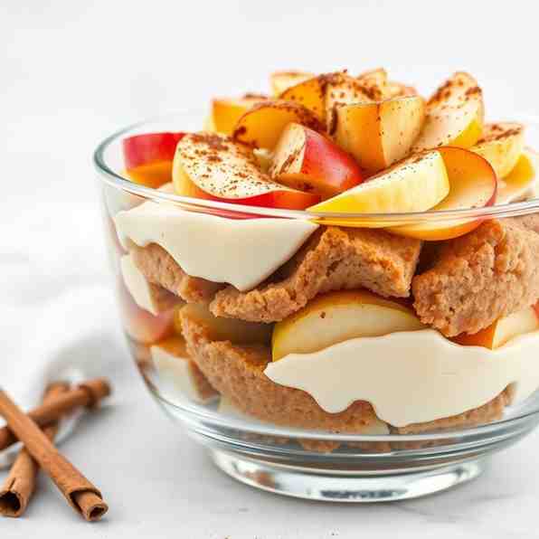 Healthy Danish Apple Trifle - Easy Dessert Ideas